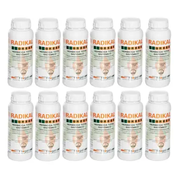 

Fitogal Radikal Green Ultra Plus. Pack 12x1 L. Herbicida acción's Total malezas sistémico no Residual para el Control.