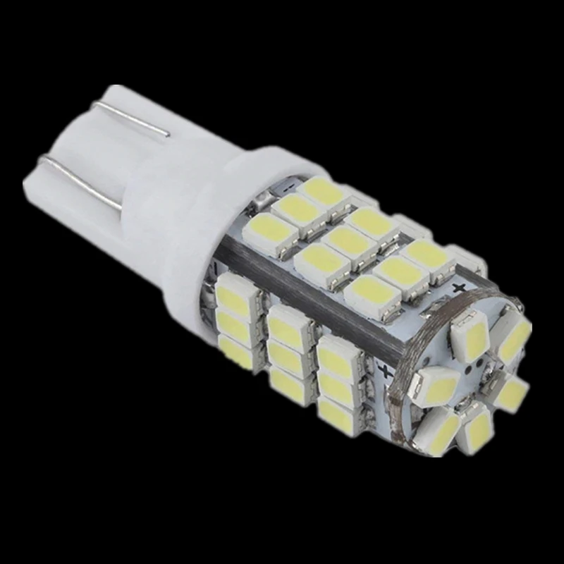 Автомобильный габаритный фонарь сигнальная лампа с обманкой T10 Led Canbus W5W 1206 42smd авто боковые клиновидный купол для чтения фонарь освещения номерного знака