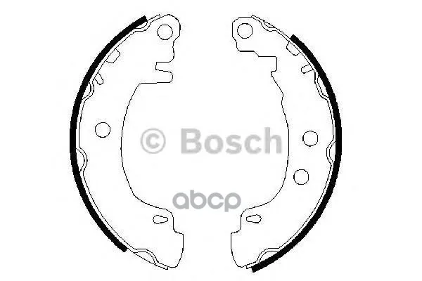 Тормозные Колодки 0986487550 Bosch арт. 0986487550