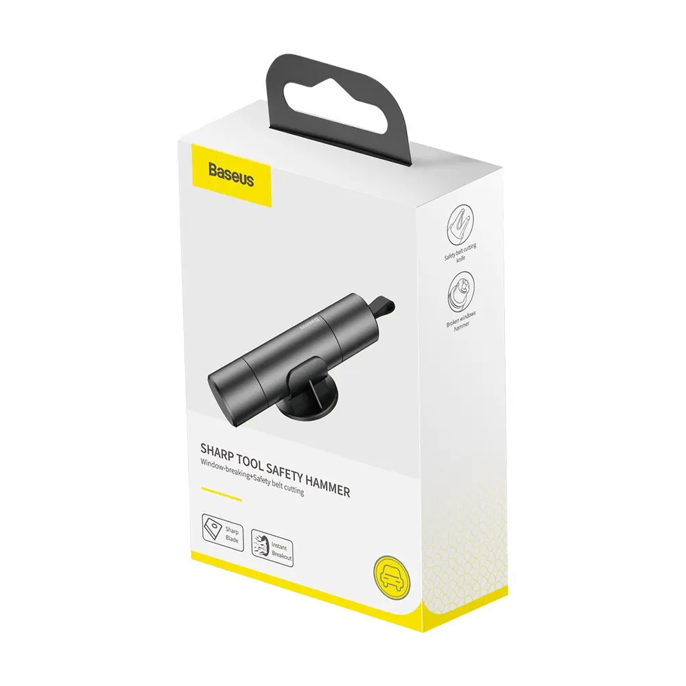 Защитный молоток Baseus Sharp Tool Safety Hammer CRSFH-0S(Серебристый