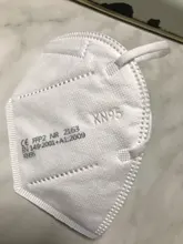 Mascarillas faciales KN95 CE FFP2 con 5 capas de filtro, máscara protectora para el cuidado de la salud, transpirable, 95%