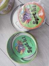 SPOT IT-Juego de cartas con caja de Metal, Enjoy It para reuniones familiares, Zoo, doble HP, rojo clásico, MLG💥2020 de alta calidad