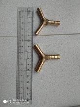 Pipe-Fitting Joint-Coupler-Adapter Barbed-Connector Hose-Barb Brass Y-Shape Copper Splicer