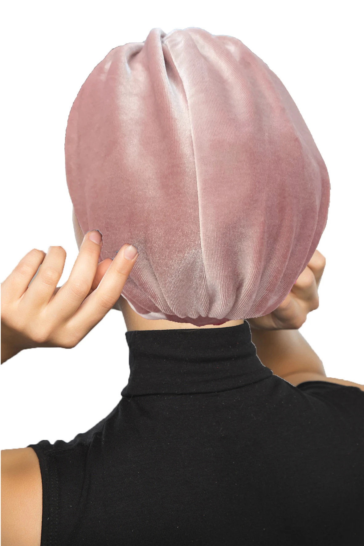 2024 New Fashion Velvet Snowdrop Ready Made Turban Hijab Bonnet Scarf Women Beret Muslim Chemo Ramadan Abaya Veil Instant Jilbab