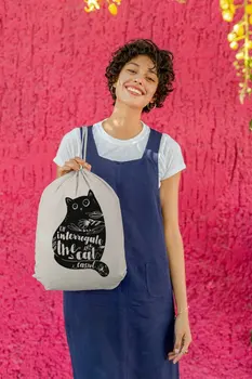 

Angemiel Bag İnterragute The Cat Cloth Backpack