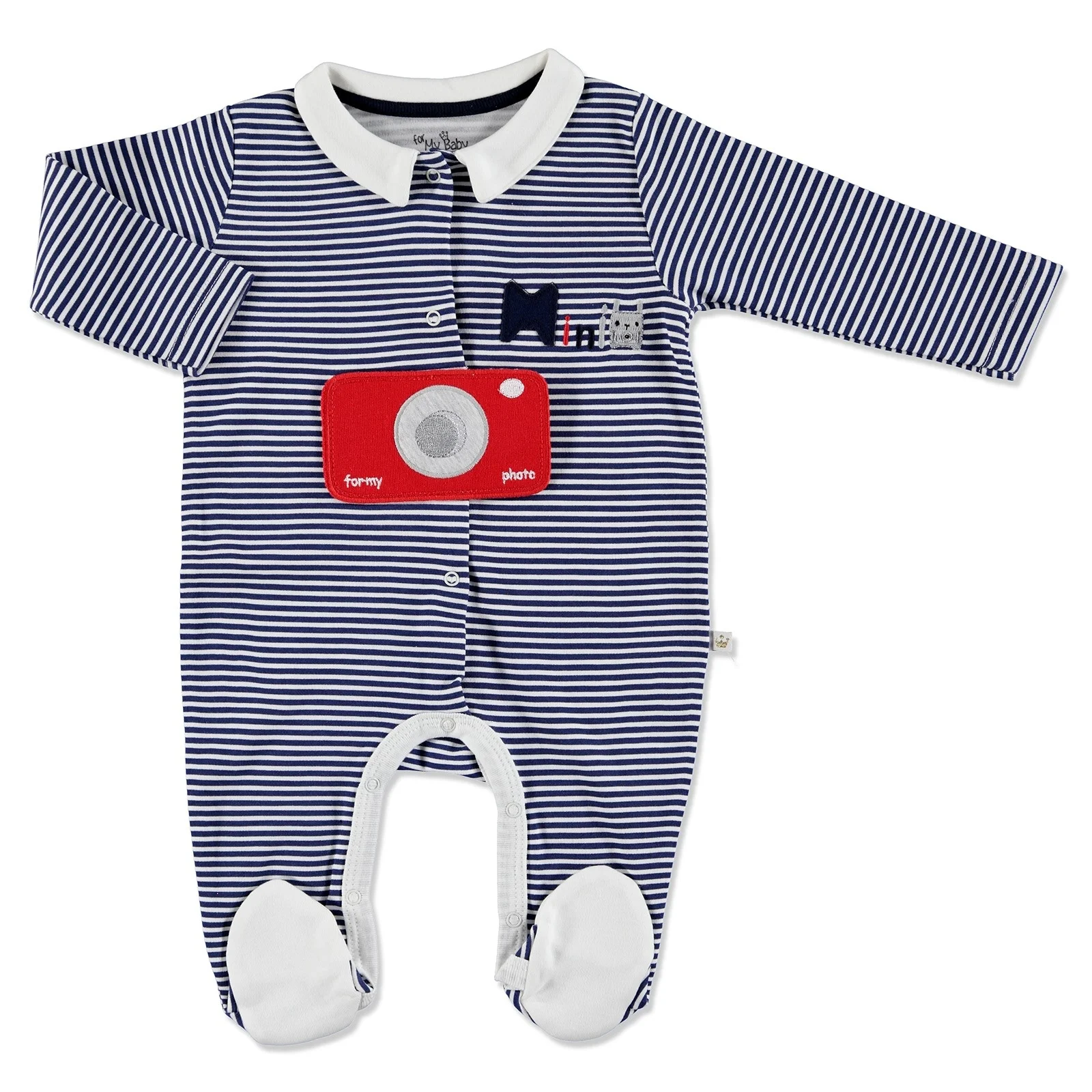 

ebebek For My Baby Mini Polo Neck Footed Romper