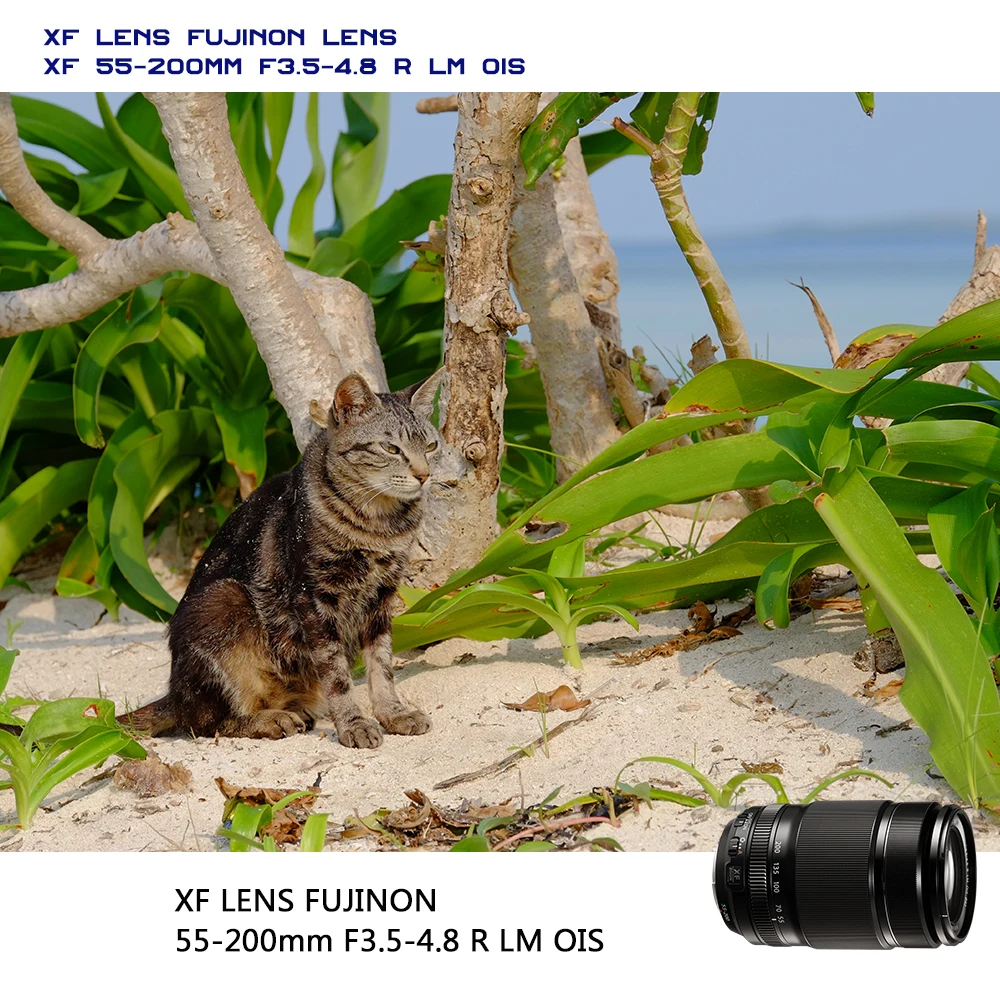 Линза FujiFilm XF FUJINON объектив 55 200 мм Сменная линза R LM OIS|Объективы для фотоаппаратов|