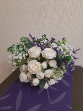 Bouquet Decoration Arrangement Gypsophila Artificial-Flowers Wedding Diy Plastic Babies Breath