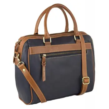 

Leather handbag 24x28x10 cm