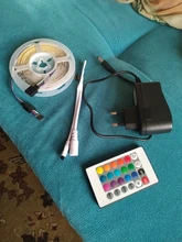 Led Ribbon Led-Strip-Lights Flexible Tape Phone-Bluetooth-App 5050 Waterproof RGB DC