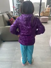 Chaqueta de plumón de pato para invierno para niño y niña, abrigo ligero con capucha, abrigo grueso y fino cálido para niño de 2, 4, 6, 8, 10, 12 y 14 años, 90%