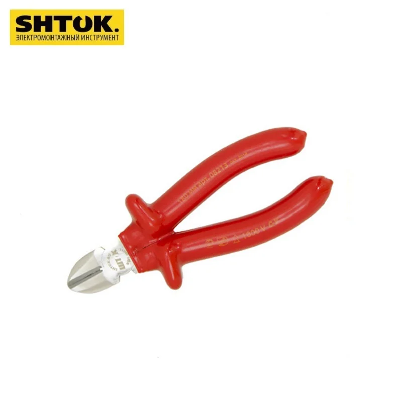 08213 Кусачки боковые 180 мм 1000v SHTOK