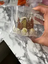 Tiara de cumpleaños para niñas recién nacidas, diadema de princesa de encaje de flores, regalos de cumpleaños