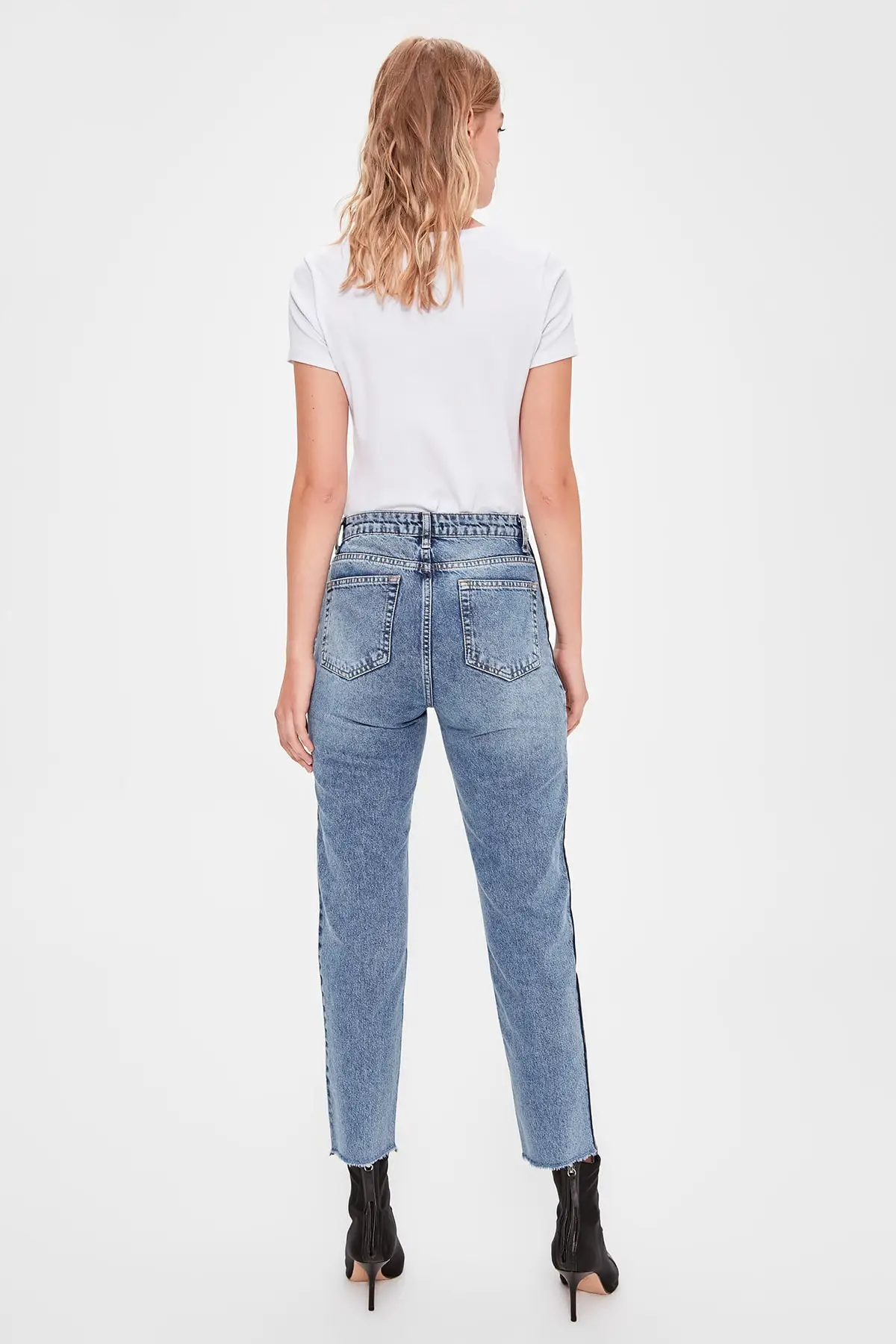 Trendyol с цветным блоком High Bel Mom