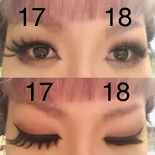 Extensiones de pestañas magnéticas, 3/5 pares de maquillaje, delineador de ojos, rizador de pestañas fácil de poner, pestañas postizas gruesas, regalo