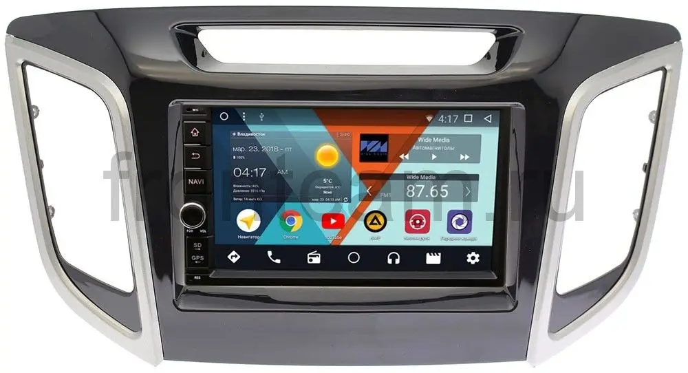 Штатная магнитола Wide Media WM-VS7A706NB-2/16-RP-HDI25N-111 для