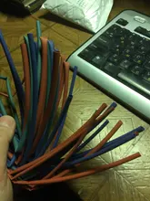 Tubo Termocontraíble, alambre Termocontraíble de 1 metro, 2:1, 9 colores, 0,6mm, 0,8mm, 1mm, 1,5mm, 2mm, 2,5mm, 3mm, 3,5mm, 4mm, 4,5mm, 5mm