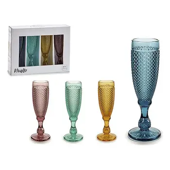 

Wine glasses (7 x 20 x 7 cm) (4 Pieces)