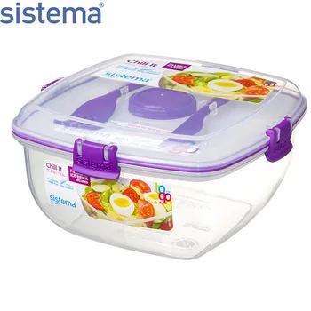 

Контейнер с охлаждающим элементом Sistema "TO-GO" 1,63л, фиолетовый, 21377