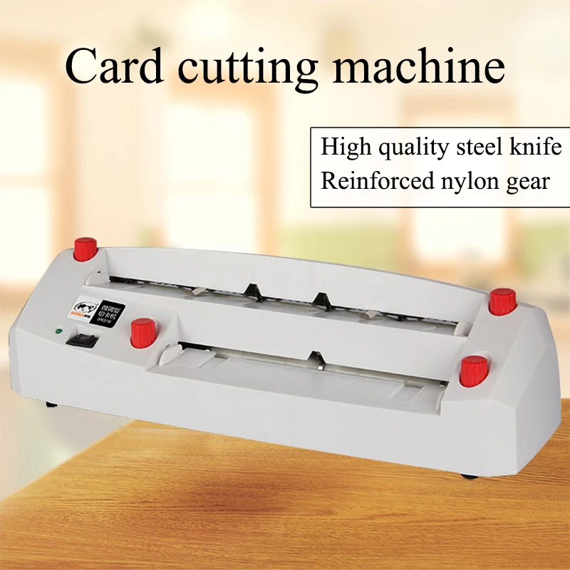 Heavyduty Trim Electric Business Card Cutting Machine Commercial