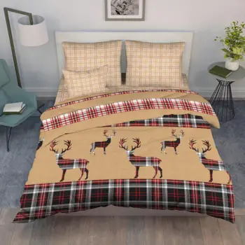

Bed linen Calico Vasilisa-"Forest House"