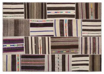 

Handmade Multicolor Vintage Patchwork Rug Area Rug 160x230 Cm-5'3''X7'7''