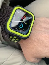 ProBefit-funda de silicona + armadura dura para Apple Watch 4 5 6 SE 40MM 44MM, marco protector, cubierta de parachoques para iWatch 3 2 1 38MM 42MM