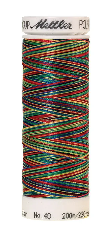 Нить для вышивания мультиколор POLY SHEEN MULTI METTLER, цвет 9937, 200 м