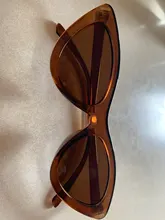 Gafas de sol con forma de ojo de gato para mujer, anteojos de sol femeninos, de diseño de marca, con espejo negro, triangulares, con protección UV400