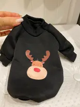 Sweater Clothing Velvet Winter Pet-Dog Cute Autumn Red Black Polyester Comfortable Warm