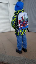 Mochila infantil para la escuela de Los Vengadores para niños, bolso para adolescente