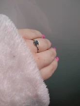 DOTIFI-Anillo de diseño de trébol para mujer, de acero inoxidable 316L, joyería de lujo para fiesta/boda R315