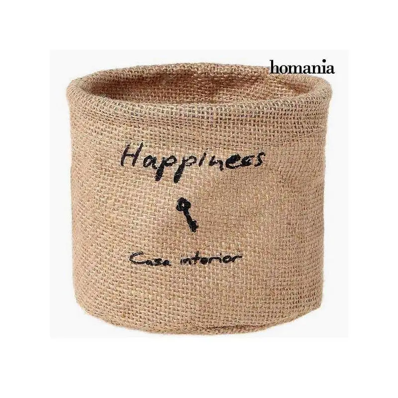 Корзина Homania 7942 коричневая круглая