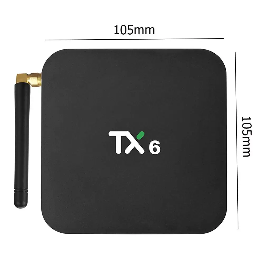 TX6 Android 9,0 Смарт ТВ приставка Allwinner H6 четырехъядерный 2,4G+ 5G WiFi BT 4,1 приставка 4K H.265 медиаплеер Android ТВ аксессуары