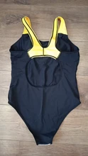 Competition Swimwear Bathing-Suits Patchwork Riseado Racerback Sports Women 
