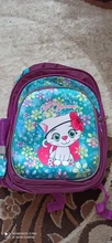 New Orthopedic Girl Backpack For School 3D Cartoon Cat Girls EVA School Bags Children
