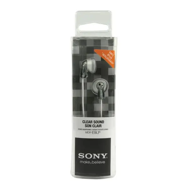 Headphones Sony MDR E9LP in ear Grey
