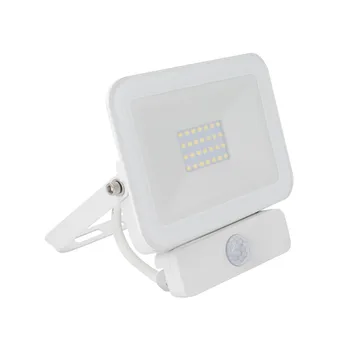 

TECHBREY Slim LED spotlight with PIR motion Detector 20W outdoor waterproof reflector IP65, garden projector
