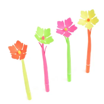 

Cute Kawaii Plastic Gel Pen Lovely Narcissus Flower Pens Promotional Gift Stationery School Office Supply Gift