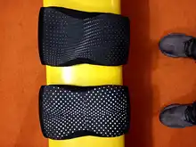 Mangas de rodilla para levantamiento de pesas, 1 par, soporte prémium y compresión, levantamiento de fuerza y Crossfit, manga de neopreno de 7mm