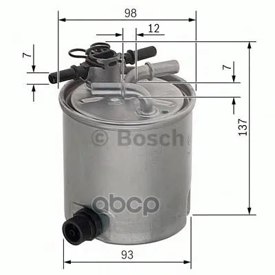 Фильтр Топливный Bosch арт. F026402096