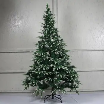 

New New Year artificial Christmas tree fir pine with snow-covered tips branches snow-covered fir 120/150/180/210