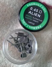 1 Juego de bobinas de Clapton de colmena fundida retorcida preconfeccionada envuelta Alien Mix Twisted Quad Tiger bobina RDA de resistencia de calentamiento piezas de herramientas