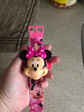 Reloj digital con proyección 3D para niños, dibujos animados de Ultraman, Spider-Man, Iron Man, princesa, juguetes para niños