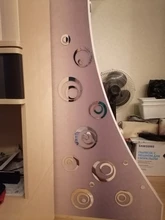 Pegatina gran venta anillo real moderno espejo acrílico 3d pegatinas de pared promoción decoración del hogar decoración de fondo