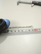 Bathtub-Drain-Stopper Chain Bath-Plug Rubber Stainless-Steel Bathroom with for Home And