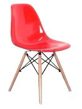 

Chair TOWER, wood, clear polycarbonate network