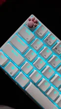 Cat-Paws-Pad Keyboard-Keycaps Mx-Switches Artisan Cherry Kitty Paw Customized Silicone