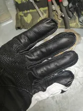 Gloves Guantes Moto AFS6 AFS10 Genuine-Leather High-Quality Luva Men Rekawice Men's