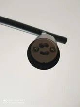 4/6-Heads Chandeliers-Light Gu10-Base Bedroom Living-Room Industrial Black/silver LED